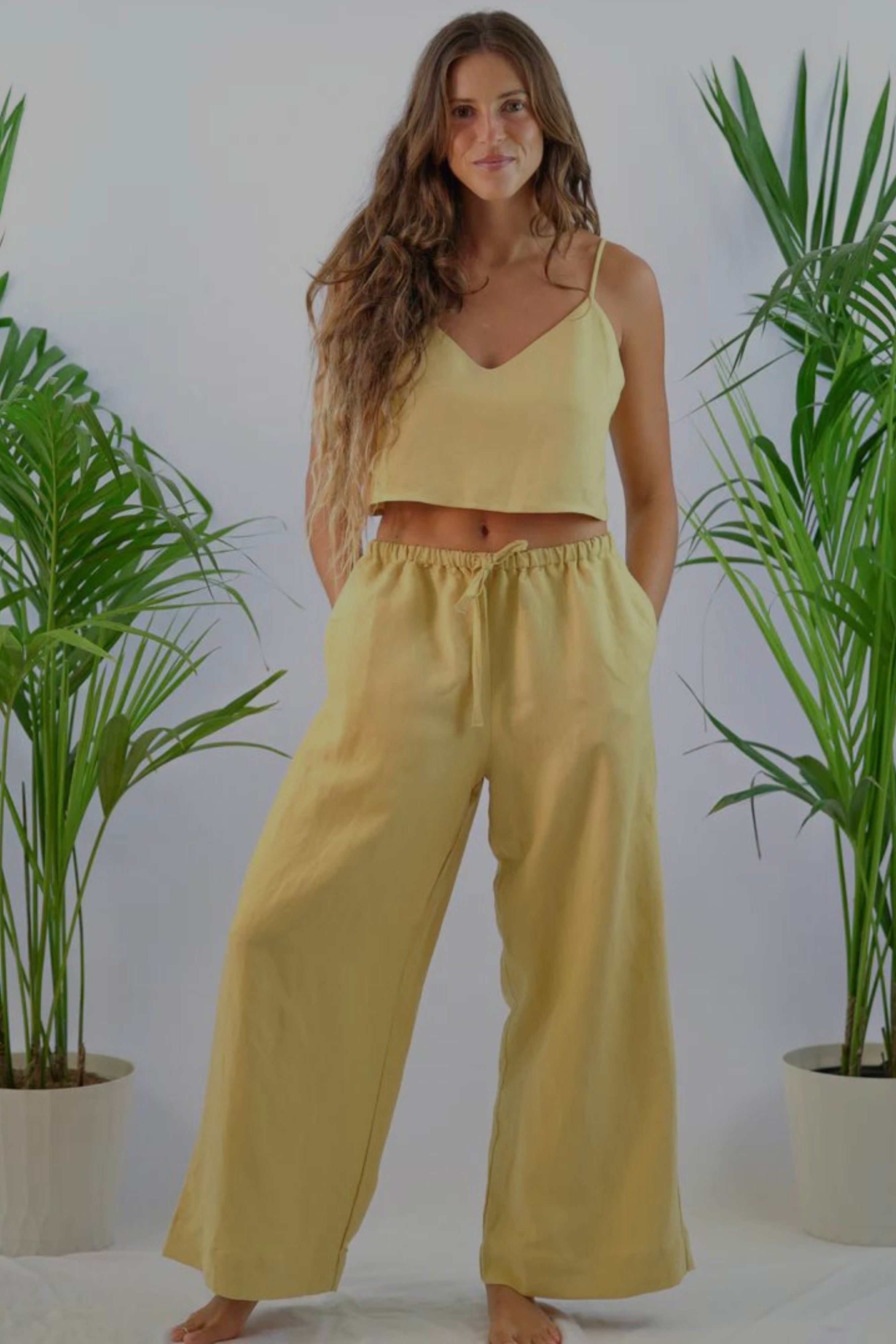 Salty Wide-Leg Pants